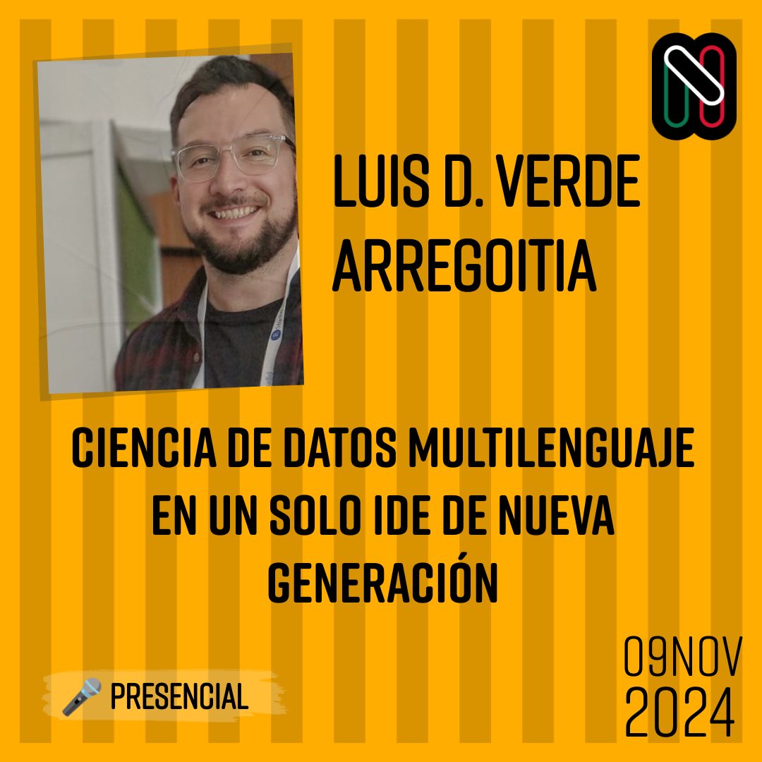 #nerdearla (@nerdearla) on Twitter photo 📌 <a href="/LuisDVerde/">Luis D. Verde Arregoitia</a> 
nerdearla.mx 📌 <a href="/LuisDVerde/">Luis D. Verde Arregoitia</a> 
nerdearla.mx