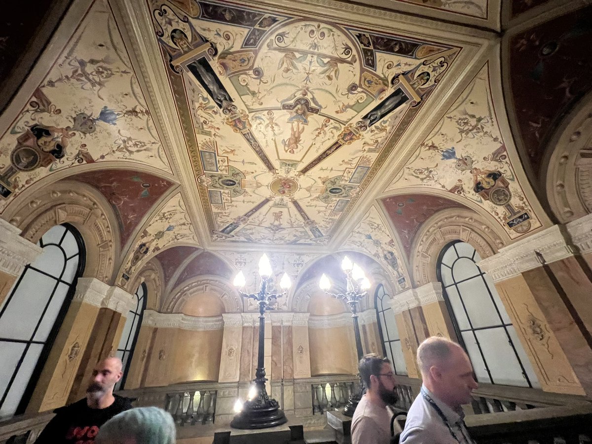 NielsStubbe's tweet photo. Thanks to Malmö and @oredev for the invite to the city hall tonight. Wonderful food, wonderful people and a great location. What more can you ask for? https://t.co/pf1jyYeWWL