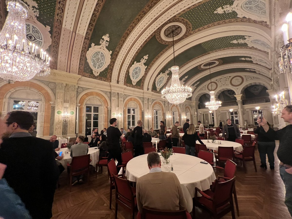 NielsStubbe's tweet photo. Thanks to Malmö and @oredev for the invite to the city hall tonight. Wonderful food, wonderful people and a great location. What more can you ask for? https://t.co/pf1jyYeWWL