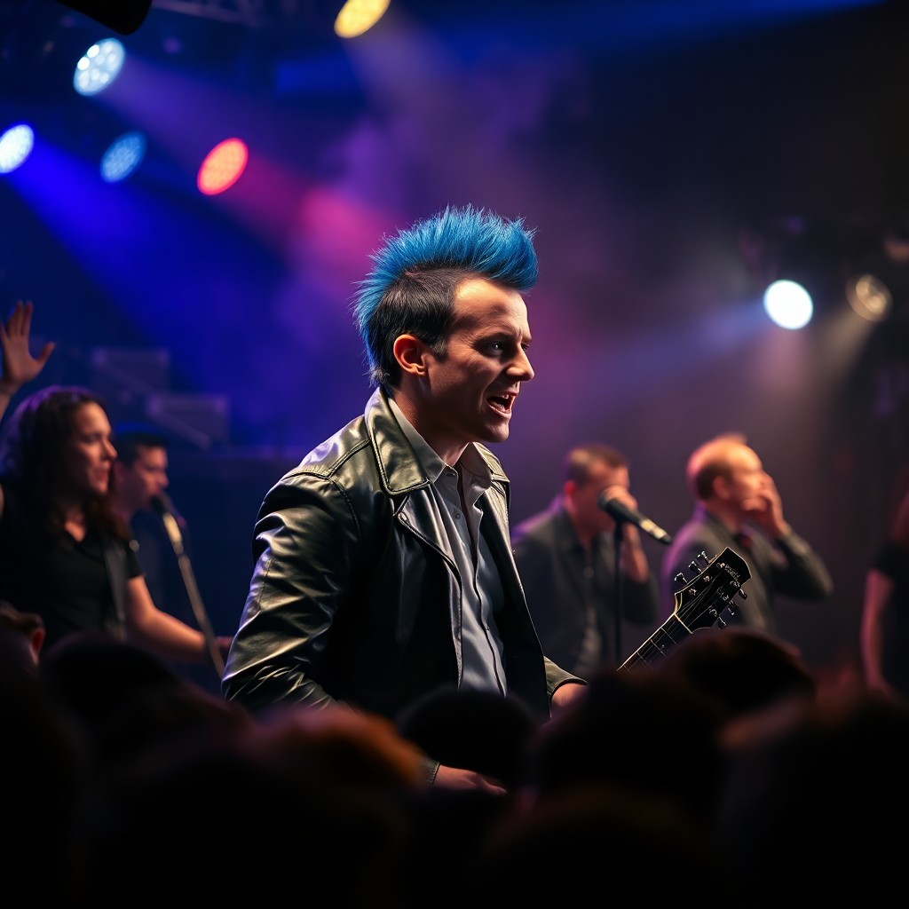 Presidents as metal lead singers (Made w/ Flux1)