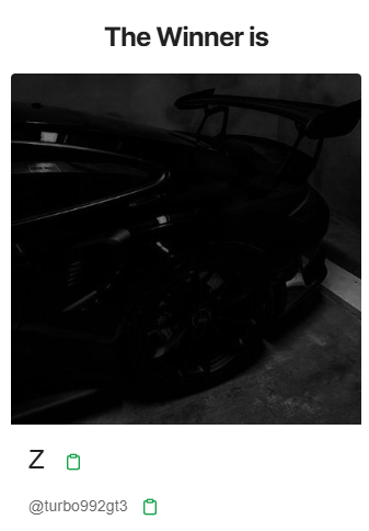bloxybet's tweet photo. Congratulations to @turbo992gt3 for winning a gingerscope! Please shoot us a DM to claim your prize! https://t.co/x4g3OTQSFG