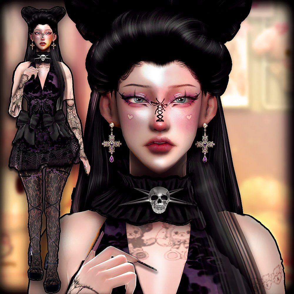 myshunko's tweet photo. 𖧷₊˚˖𓍢ִ🦇✧˚.🐇༘⋆ﾟ＊ 
two maternity looks for carmen in her two color palettes https://t.co/NCHHVQJh7S