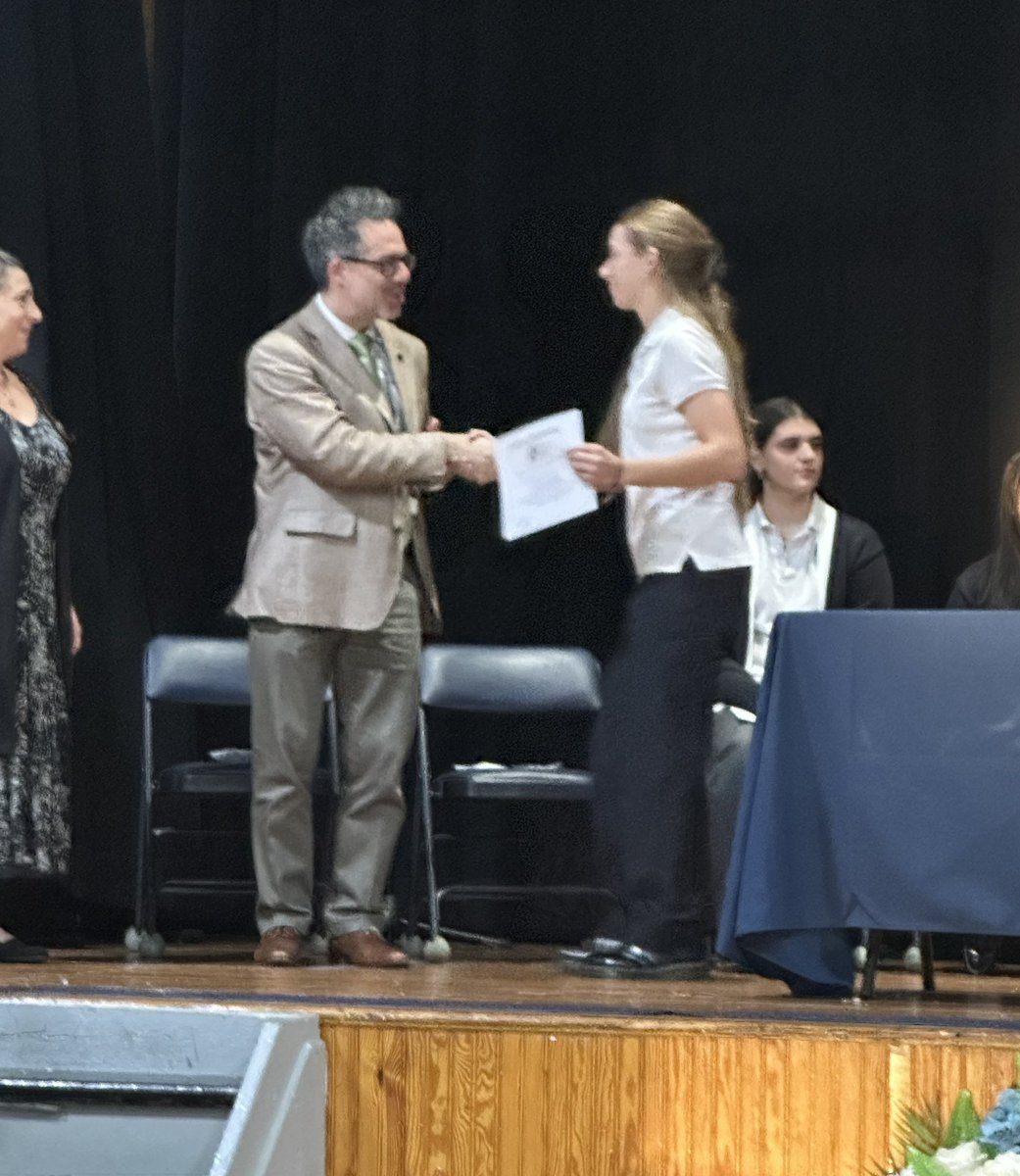 Today I was inducted in Rho Kappa Social Studies Honors Society. Thank you <a href="/Fontbonne_Hall/">Fontbonne Hall Academy</a> for the opportunities. <a href="/NJPrideGold/">NJ Pride Softball</a> <a href="/AshleyDeYoung16/">ms. ashley deyoung</a>