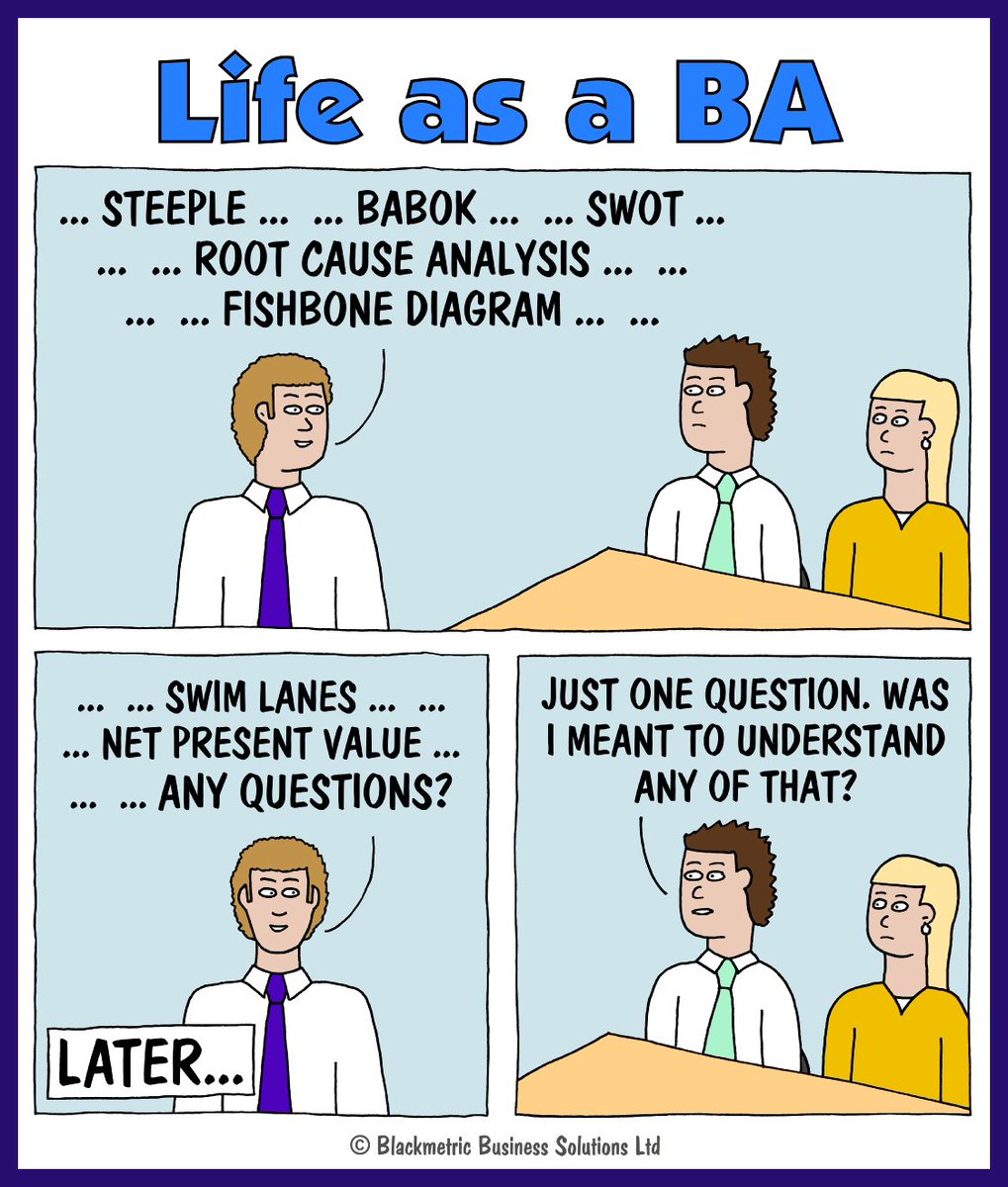 Be careful when using jargon...