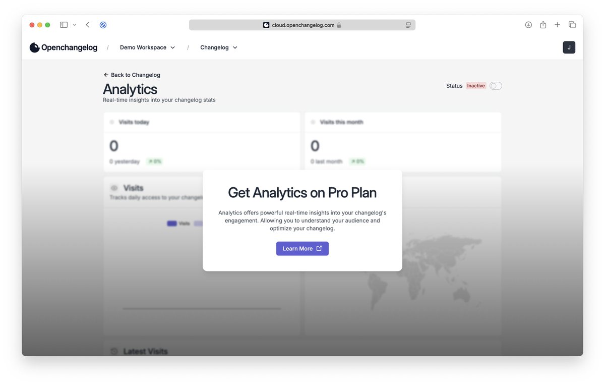 jonasdevs's tweet image. I'm really proud of the new analytics feature.
Will be available on the Pro Plan only.

What do you think about this Paywall design?

#buildinpublic
