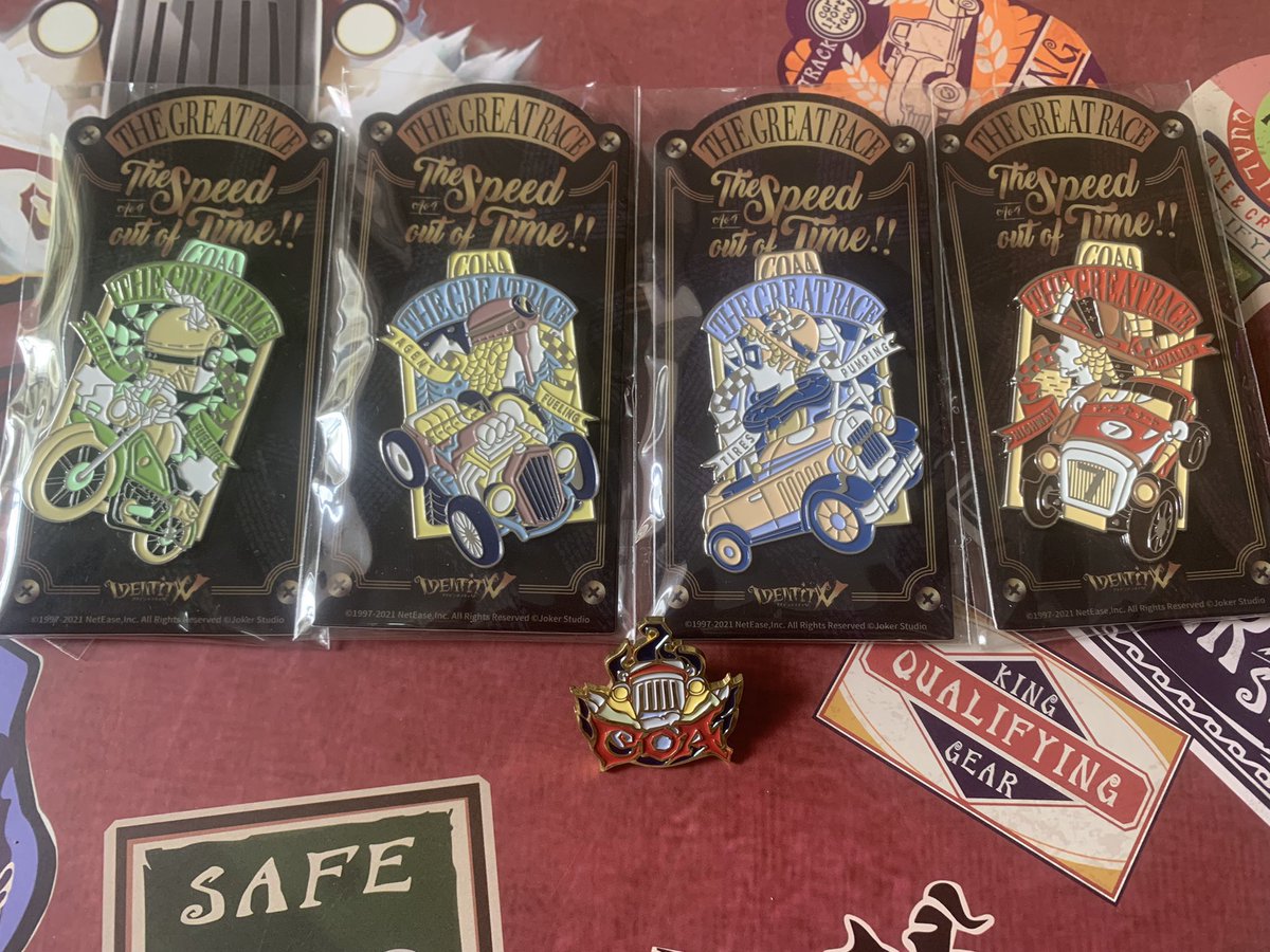 JustARandomAcci's tweet photo. Forgot these
Metal badge: 4$ each (i only have Morton and Demi left so it will be 7$ if you take them both!)
Artbook: 8$ (2 left so 15$ for both) https://t.co/wmB34A5dsk