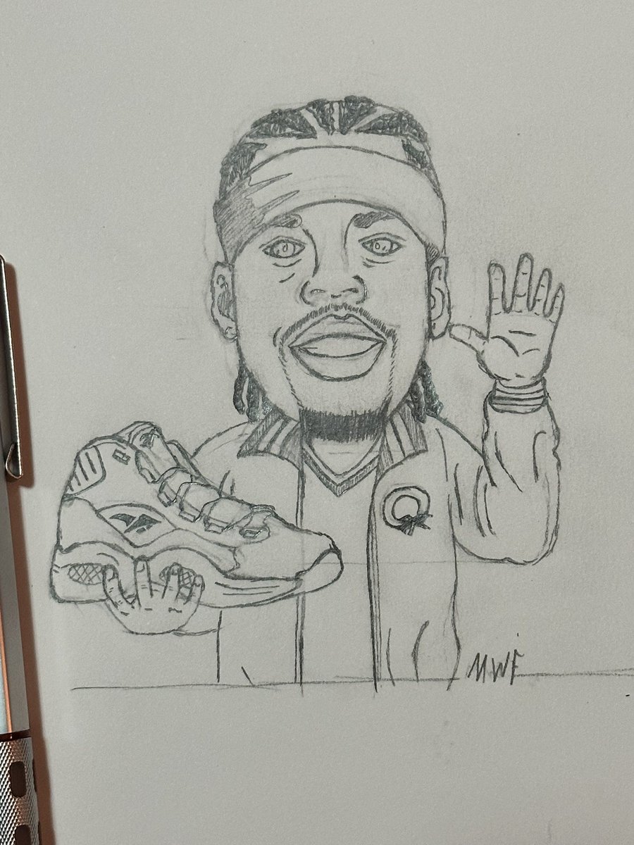 midwestfreddyp's tweet photo. @alleniverson #doodles https://t.co/r8SqJdUEHS