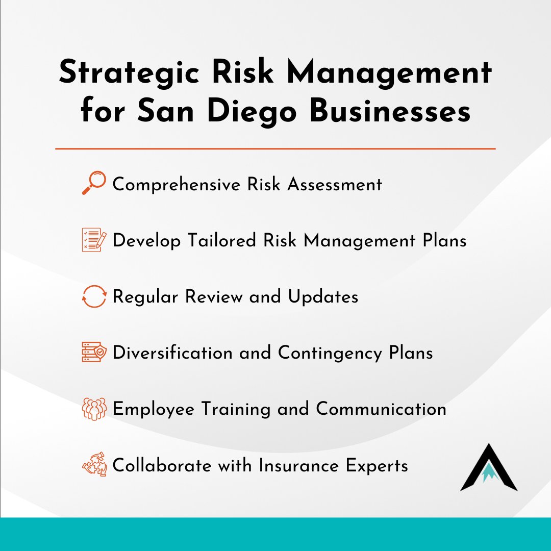 ApexRisk1's tweet photo. Running a business in San Diego? Learn how to tackle local risks like wildfires and market volatility with smart risk management strategies. Stay prepared and keep your business thriving!

https://t.co/7KfKlpPwy3 https://t.co/hF0ksjUcFD