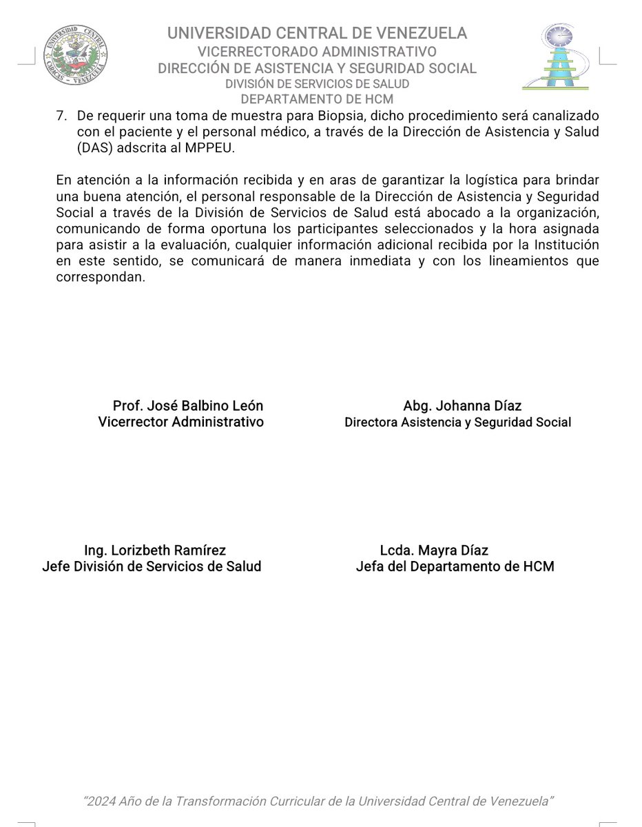 SutraUcv Caracas informa: Jornada de enfermedades Urologicas