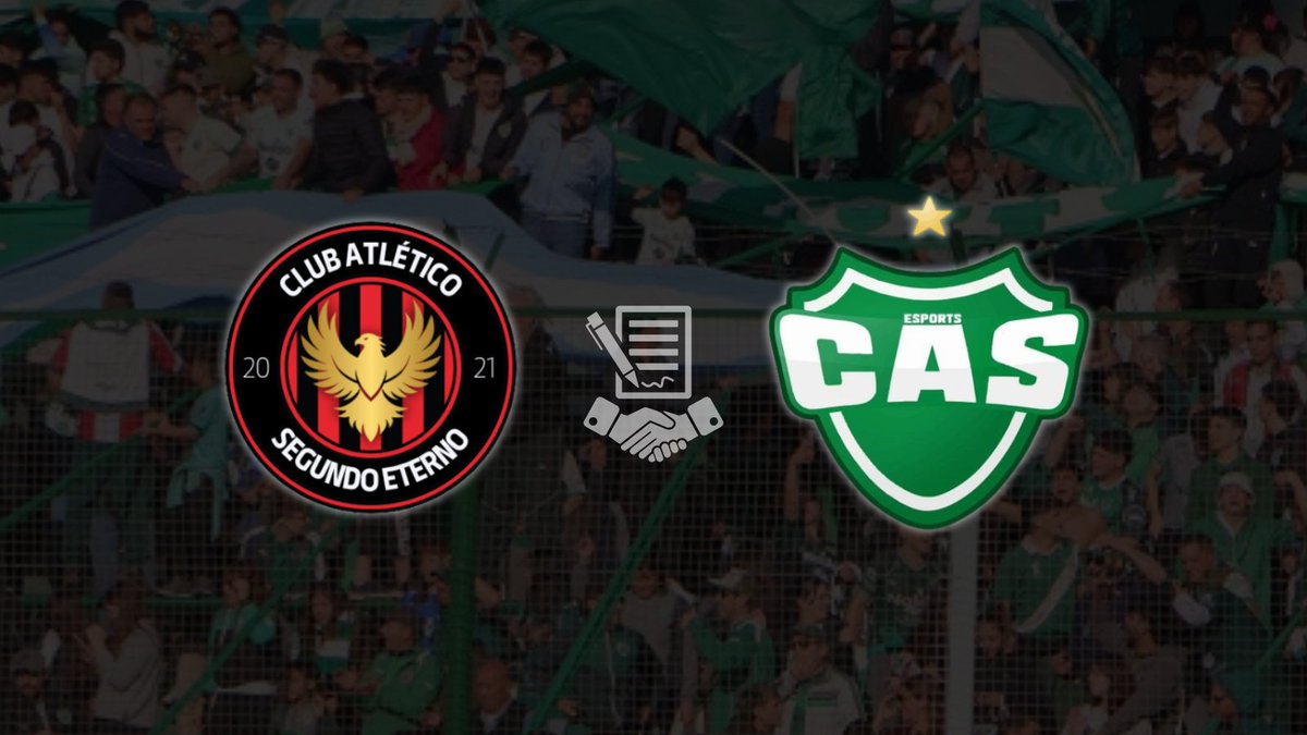 ¡ TODO VERDE ! 🤝📝

Desde Segundo Eterno informamos que vamos a estar representando en la liga <a href="/IESAFIFAar/">IESA Argentina</a> al club <a href="/SJUNINeSports/">Sarmiento eSports 🇳🇬</a> en la próximas temporadas.