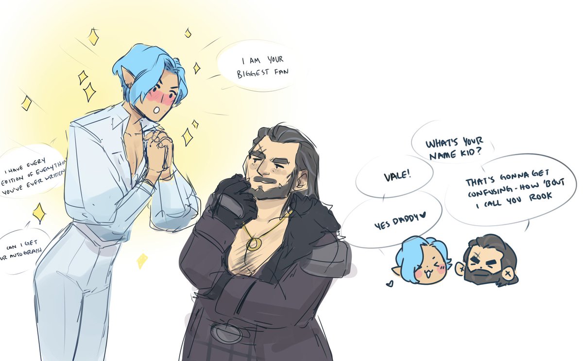 deckthisout's tweet photo. How vale got recruited by varric !! https://t.co/I1qVznxUJ6