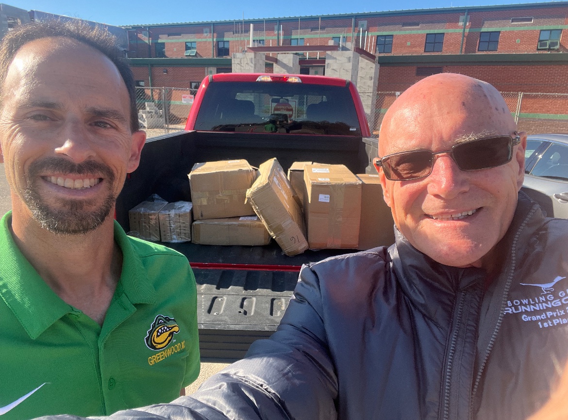 Have you wondered where the money raised goes when you sign up to race The Great Turkey 5k/3k? We use the funds to support younger runners in our community. Look at all the goodies Greenwood got! Let’s support next year’s runners! Sign up NOW at greatturkey5k.itsyourrace.com/event.aspx?id=…