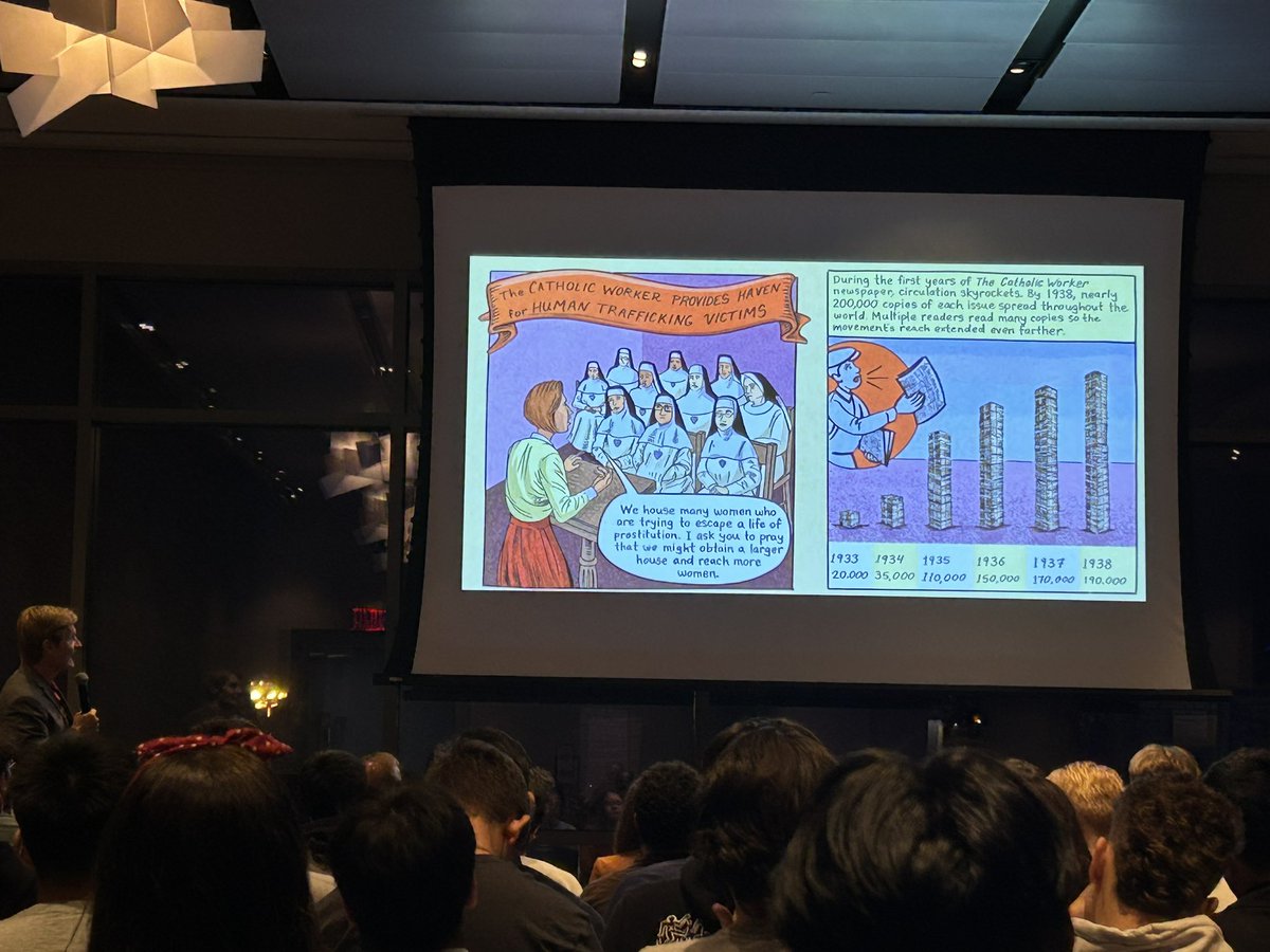 Kevin Ahern (@kevin_ahern) on Twitter photo Great crowd for our 9th annual #dorothyday lecture at <a href="/ManhattanEdu/">Manhattan University</a> by <a href="/jkorgen/">Jeffry Odell Korgen</a> about his new book with <a href="/PAULISTPRESS/">Paulist Press</a>
<a href="/riverdalepress/">The Riverdale Press</a> <a href="/mu_quad/">The Quadrangle</a> <a href="/thegnewsroom/">The Good Newsroom</a> Great crowd for our 9th annual #dorothyday lecture at <a href="/ManhattanEdu/">Manhattan University</a> by <a href="/jkorgen/">Jeffry Odell Korgen</a> about his new book with <a href="/PAULISTPRESS/">Paulist Press</a>
<a href="/riverdalepress/">The Riverdale Press</a> <a href="/mu_quad/">The Quadrangle</a> <a href="/thegnewsroom/">The Good Newsroom</a>