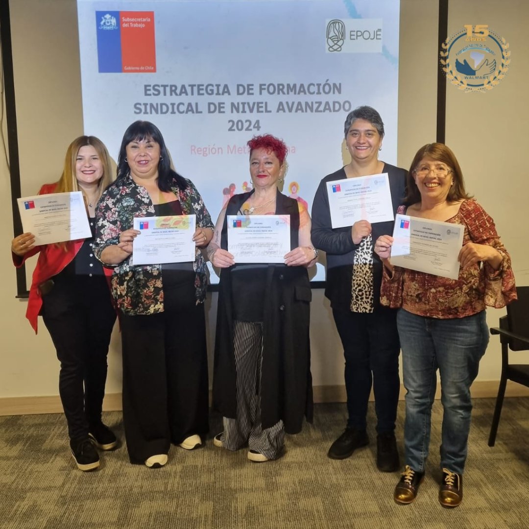 Nuestras dirigentas terminaron el curso de formación sindical implementando por la <a href="/SubsecTrabajo/">Subsecretaría del Trabajo</a>. Este curso tiene por objetivo contribuir a la formación de trabajadores y trabajadoras en competencias técnicas y habilidades de comunicación para enfrentar el mundo sindical.