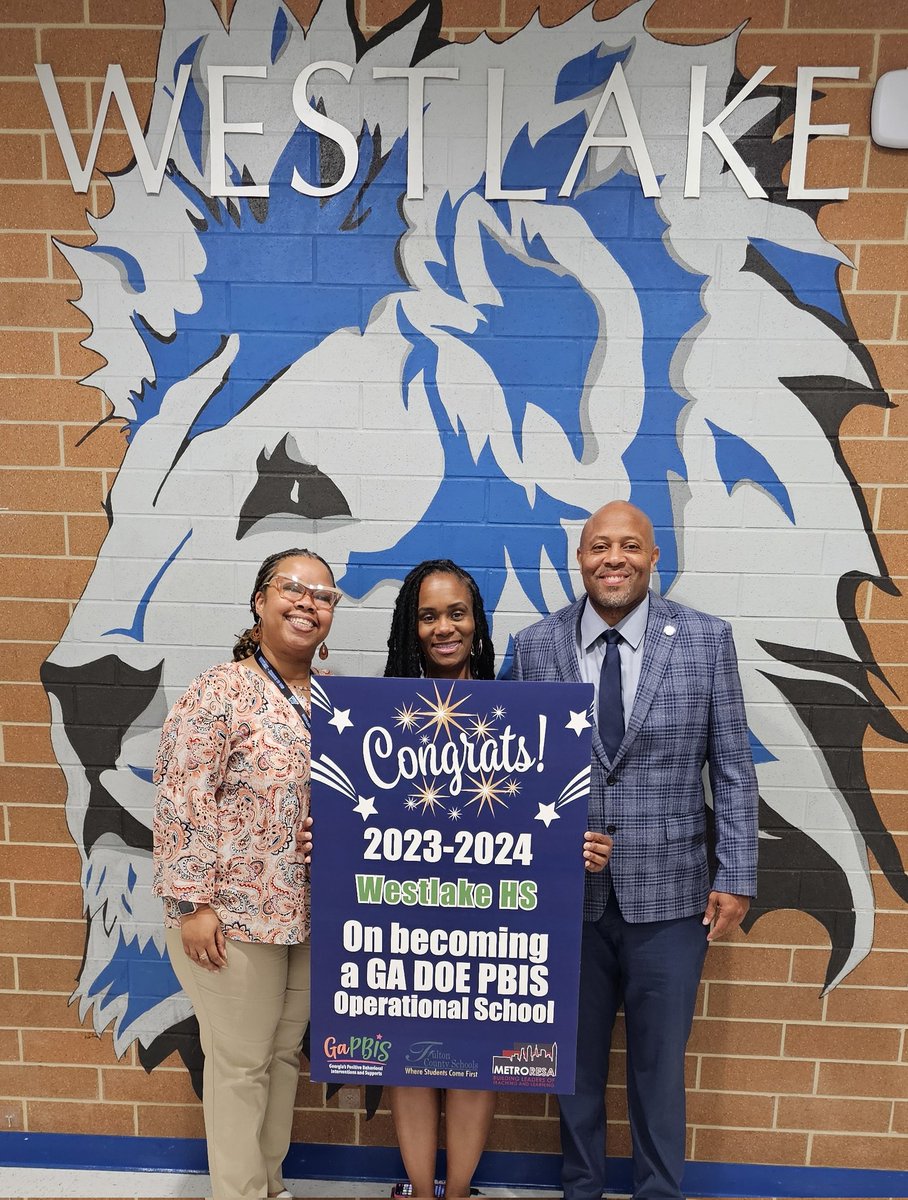 Dr. Grace Love (@gracelovedr) on Twitter photo CONGRATULATIONS Westlake HS on being PBIS Operational for the 2023-24 SY!
#GoLions
<a href="/fcspbis/">FCSPBIS</a> <a href="/westlakelions/">Westlake High School</a> <a href="/JarvisAdamsEdu/">Jarvis Adams</a> <a href="/RonMaxwellFCS1/">Ron Maxwell (@FCS)</a> <a href="/CMatthewsFCS/">Christopher Matthews</a> <a href="/KevinScott_OSD/">Kevin Scott</a> CONGRATULATIONS Westlake HS on being PBIS Operational for the 2023-24 SY!
#GoLions
<a href="/fcspbis/">FCSPBIS</a> <a href="/westlakelions/">Westlake High School</a> <a href="/JarvisAdamsEdu/">Jarvis Adams</a> <a href="/RonMaxwellFCS1/">Ron Maxwell (@FCS)</a> <a href="/CMatthewsFCS/">Christopher Matthews</a> <a href="/KevinScott_OSD/">Kevin Scott</a>