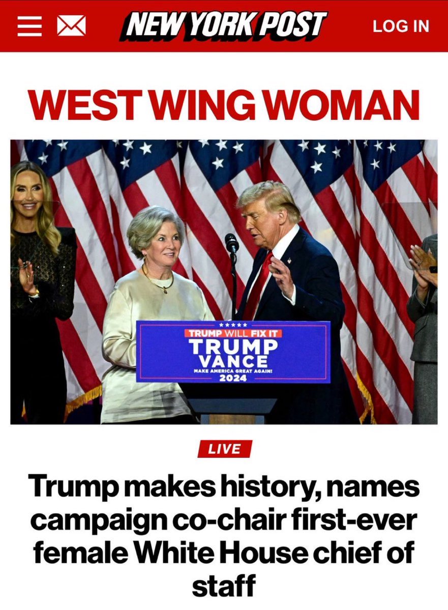 LauraLoomer's tweet image. The media said Donald Trump doesn’t surround himself with strong and intelligent women. 

Here is one of those strong and intelligent women.