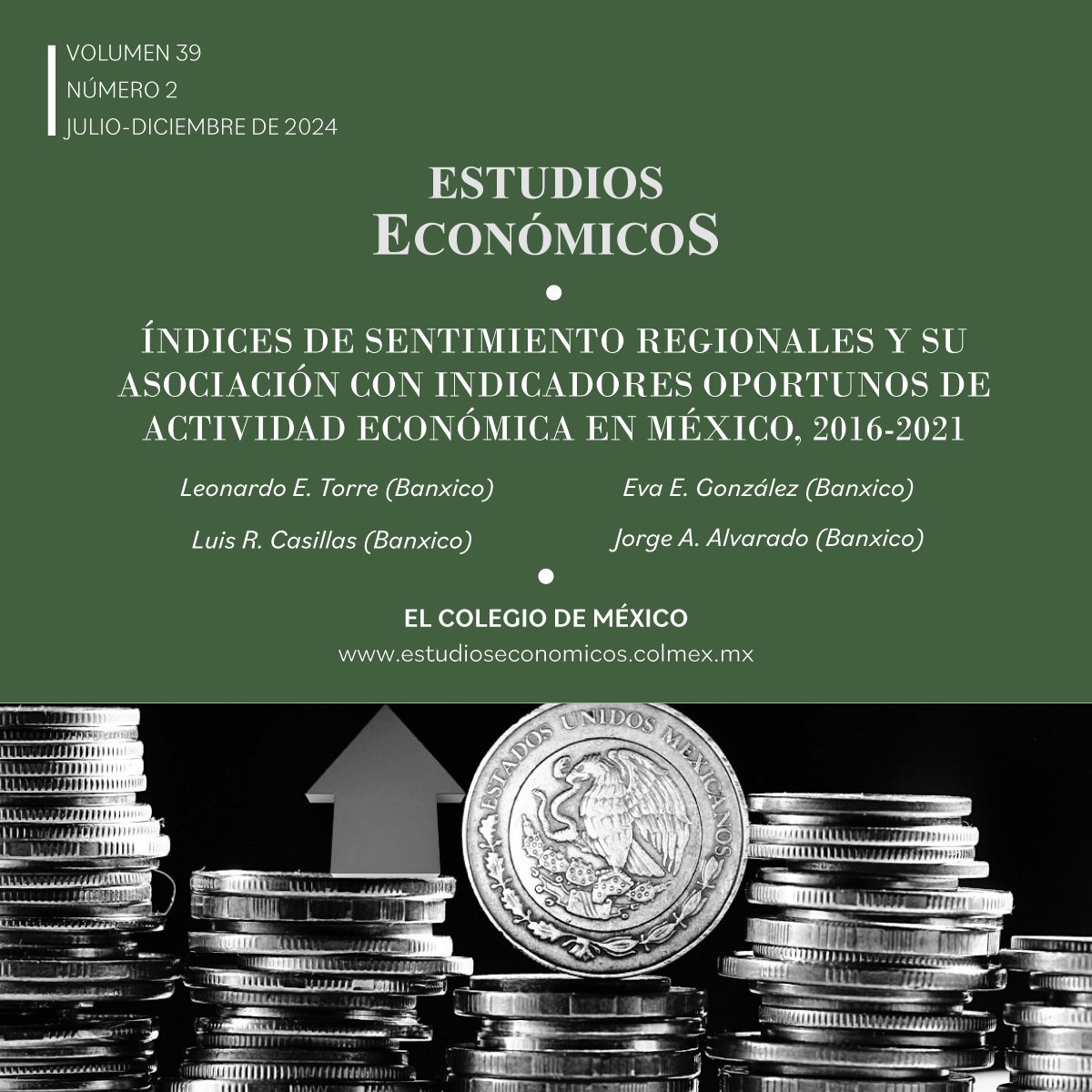 Revista Estudios Económicos tweet media
