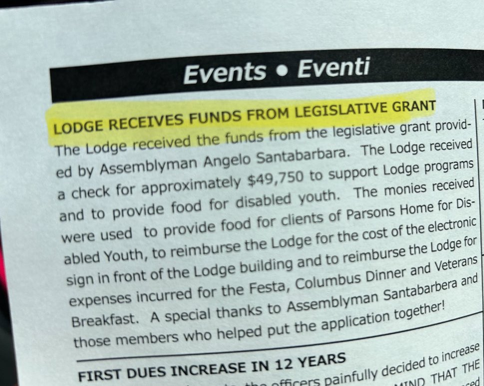 AsmSantabarbara's tweet photo. 🎉 Great news for our local @Sons_of_Italy here in Rotterdam! The funding I secured for them will go a long way in helping with much-needed improvements to the lodge! #CommunitySupport #SonsOfItaly https://t.co/GxvYynt8Gc