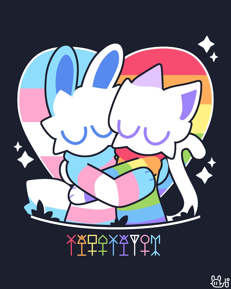 artifyber's tweet photo. DAY 313 - 🤍🏳️‍⚧️🏳️‍🌈 https://t.co/MhuB1f96NH