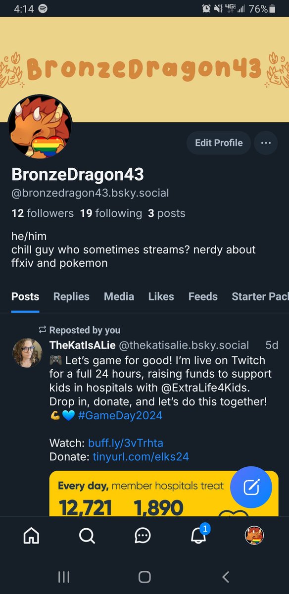 I am also on that other place if you're heading out! I'm gonna try to be better about using it. (Not that I've been terribly active here but you know, lol)