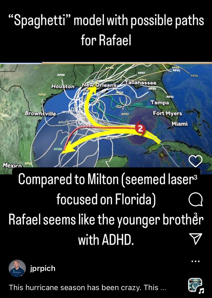 prpich_john's tweet photo. One of the crazier hurricane maps I’ve seen. Stay safe everyone https://t.co/Yww2wIgh2g