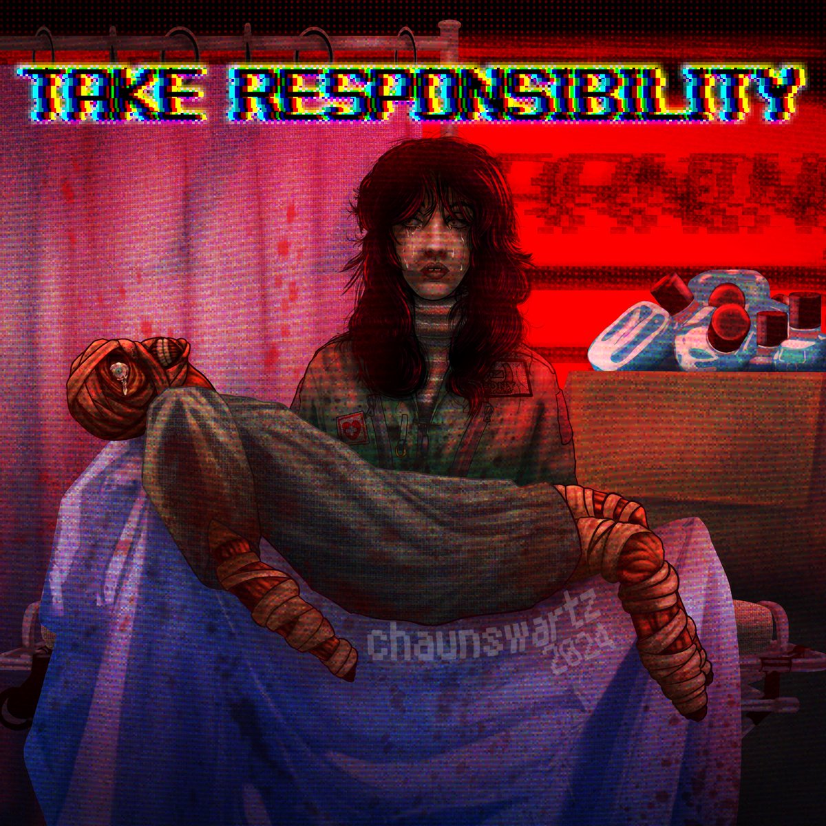 chaunswartz's tweet photo. Take Responsibility #mouthwashing #fanart inspired by The Madonna della Pietà 
-
size: 2048x2048
time: 12hr 5min
thanks for looking 💕
-
@Wrong_Organ #mouthwashingfanart #mouthwashingcurly #digitalart #noai #art #ArtistOnX https://t.co/zmybksKaQq
