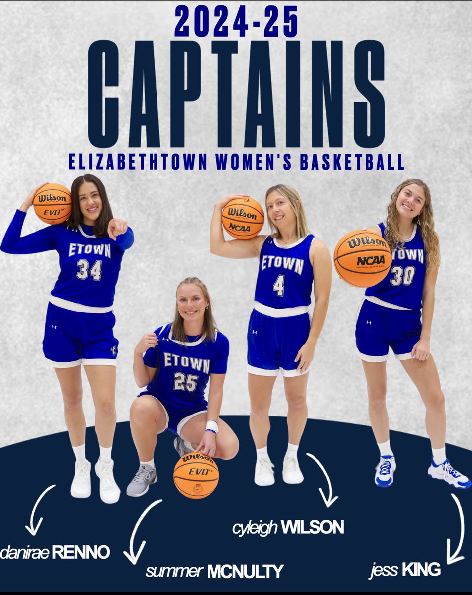 Introducing our 2024-2025 captains!!