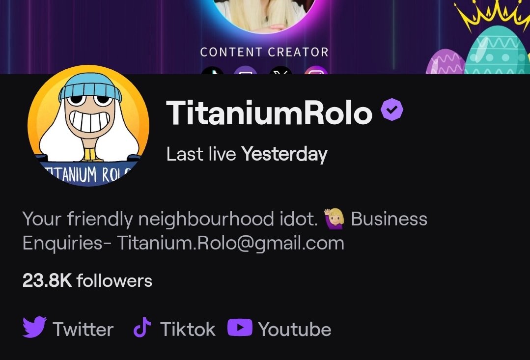 Titanium Rolo🕊️ tweet media