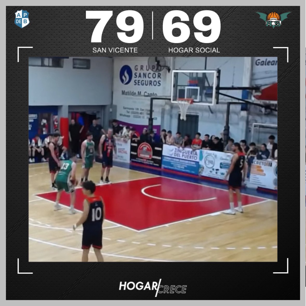 🏀 REPECHAJE A1/A2 | JUEGO 1

SAN VICENTE 79 - HOGAR SOCIAL 69

#HogarCrece