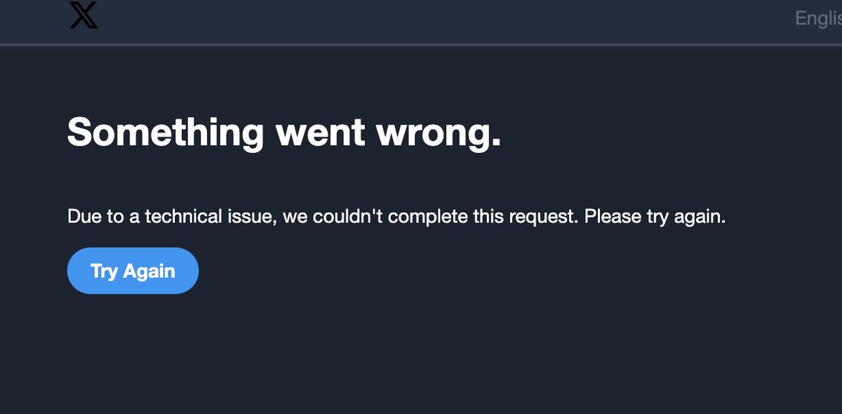 Takasaurus_Rex's tweet photo. @elonmusk @elonmusk  My other account got locked out of  X 2.5 days ago. I have proven myself to be human over and over. I get the green check mark and then an error.

After a few tries, I am completely locked out for another day

What gives? https://t.co/ZYg8yh1fu4