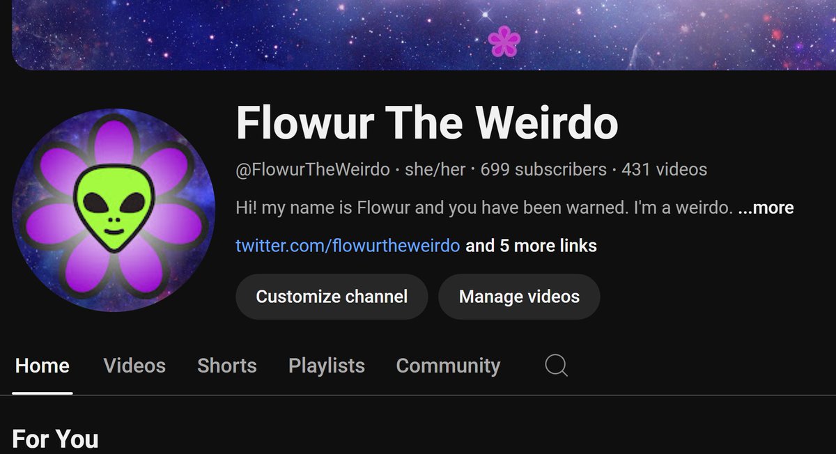 FlowurTheWeirdo's tweet image. Why is is when you are on the brink of a milestone it seems to stall and sit there teetering on the edge.  youtube.com/c/flowurthewei… Who wants to get me to that 700 mark?!