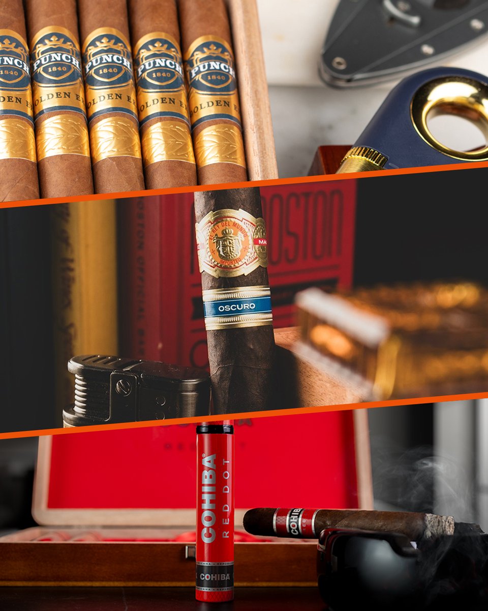 CigarWorld's tweet photo. These creamy cigars smoke like a dream. ☁️☁️☁️
Tag a friend who loves a cigar with creamy tasting notes and check out our latest blog featuring five must-try smokes.
https://t.co/nhk1qsSmcl
#CigarWorld #CreamyCigars #CigarsWithCreamyNotes #ElReyDelMundo #Punch #Cohiba https://t.co/DHAU3b0h1u
