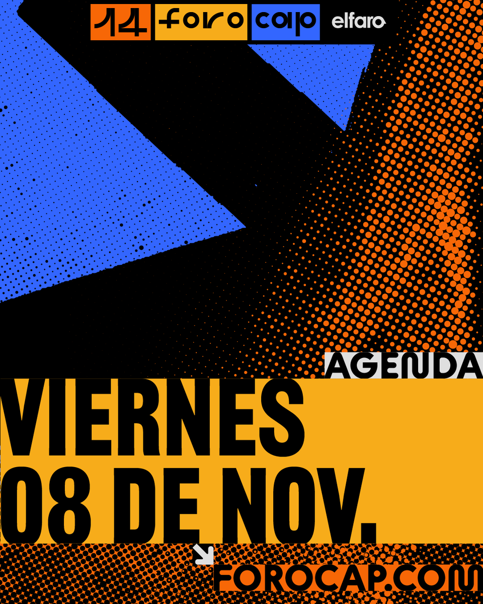 foroCAP's tweet photo. ¡Día 2 del #forocap2024! Este viernes un día lleno de eventos para todo público: conversatorios sobre Venezuela y el declive democrático en Centroamérica, proyección de "Rita" 🎥 e inauguración de la exposición "De la Guerra al Régimen. Fotografía en Tiempos de Mano Dura" 📸. https://t.co/4jAOoPPsua