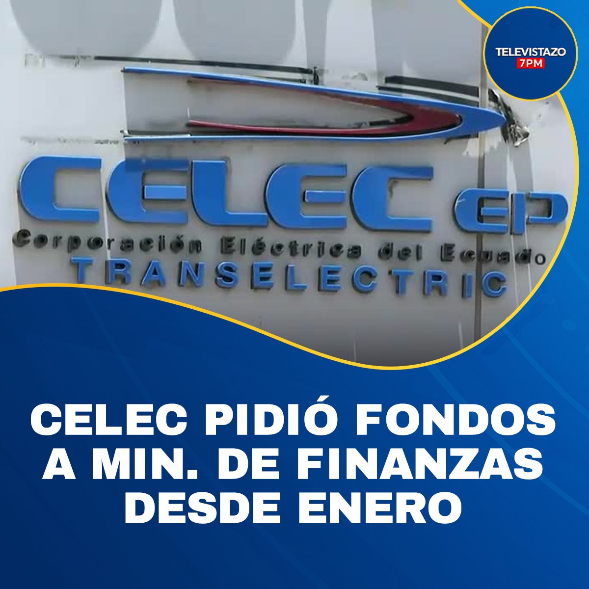 🔴 #ENVIVO | Celec advirtió al Ministerio de Finanzas desde enero que no tenía recursos para operar ni dar mantenimiento al parque generador y al sistema de transmisión, según documentos de Andrea Arrobo, exministra de Energía.

Mira #Televistazo 👉 ecuavisa.com/envivo