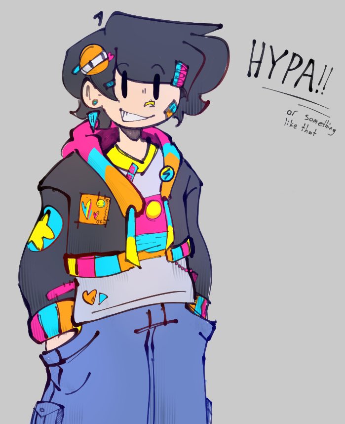 saltyfox73's tweet photo. I know there's a lot of gloom on Twitter right now, so some positivity for today! Exactly one year ago, I rebranded to Hypabolic, and so much has happened since then!
This is gonna be a thread, so look out for that, but first I've got a brand new Hypa design! Enjoy :)) https://t.co/ebEr7sASYl