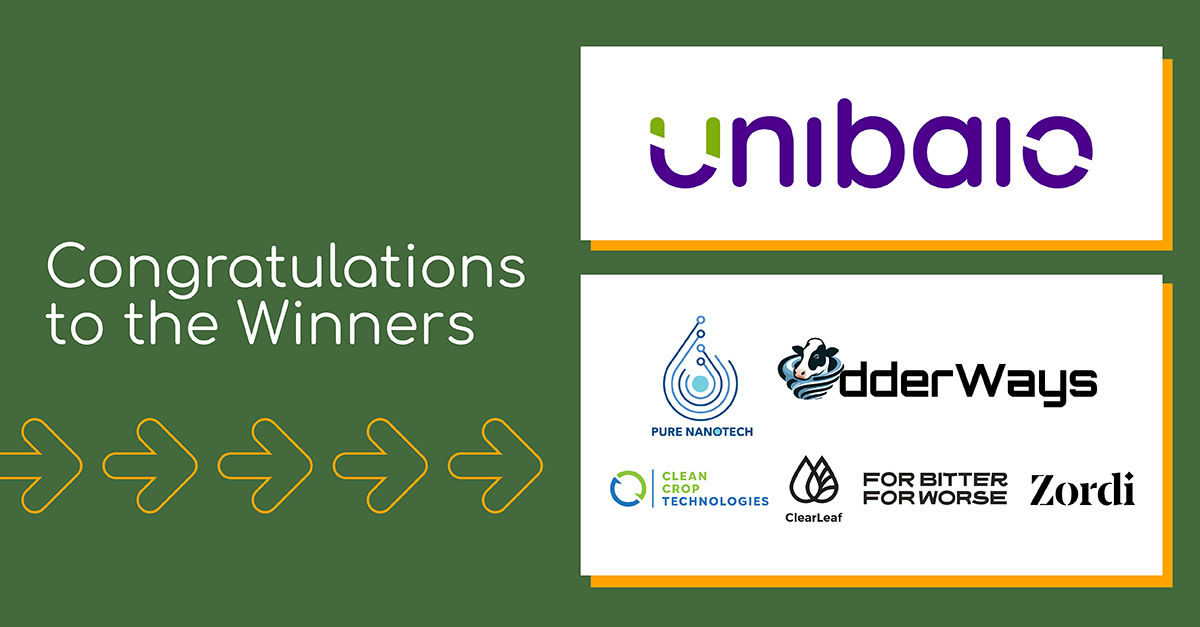 📣 Introducing the 2024 #GrowNY winners:

🏆 $1 million grand prize winner: Unibaio
$500K winner: <a href="/PureNanoTech/">PureNanoTech</a>
$500K winner: UdderWays
$250K winner: Clean Crop
$250K winner: <a href="/ClearAgro/">ClearLeaf</a>
$250K winner: For Bitter For Worse
$250K winner: @ZordiFarm