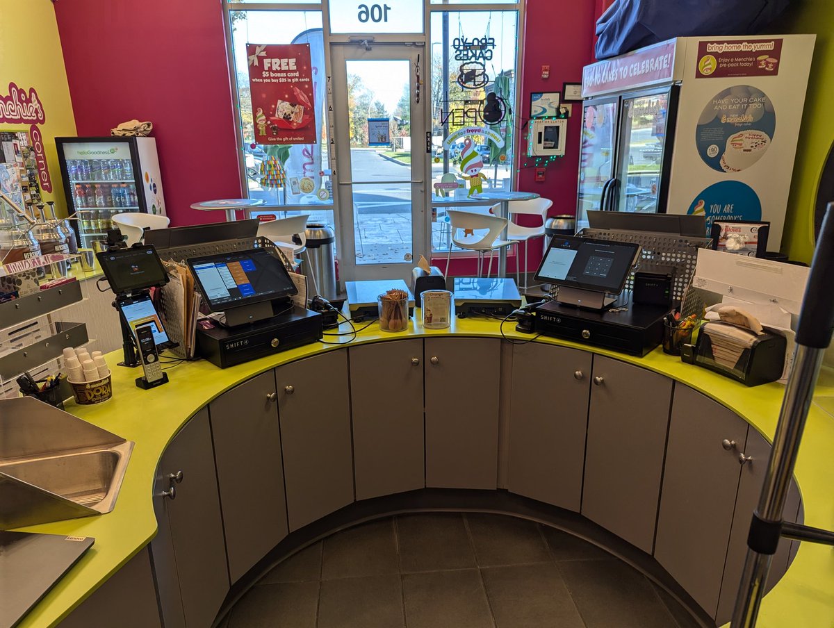 BryanH_SkyTab's tweet photo. 🍦 Upgrading to @SkyTabPOS by @Shift4 has never been easier. Say goodbye to outdated tech and hello to seamless payments, modern POS features, and improved customer experiences. #WeMakeYouSmile #Menchies #SkyTab #Shift4 https://t.co/4hQ3Vysa2g