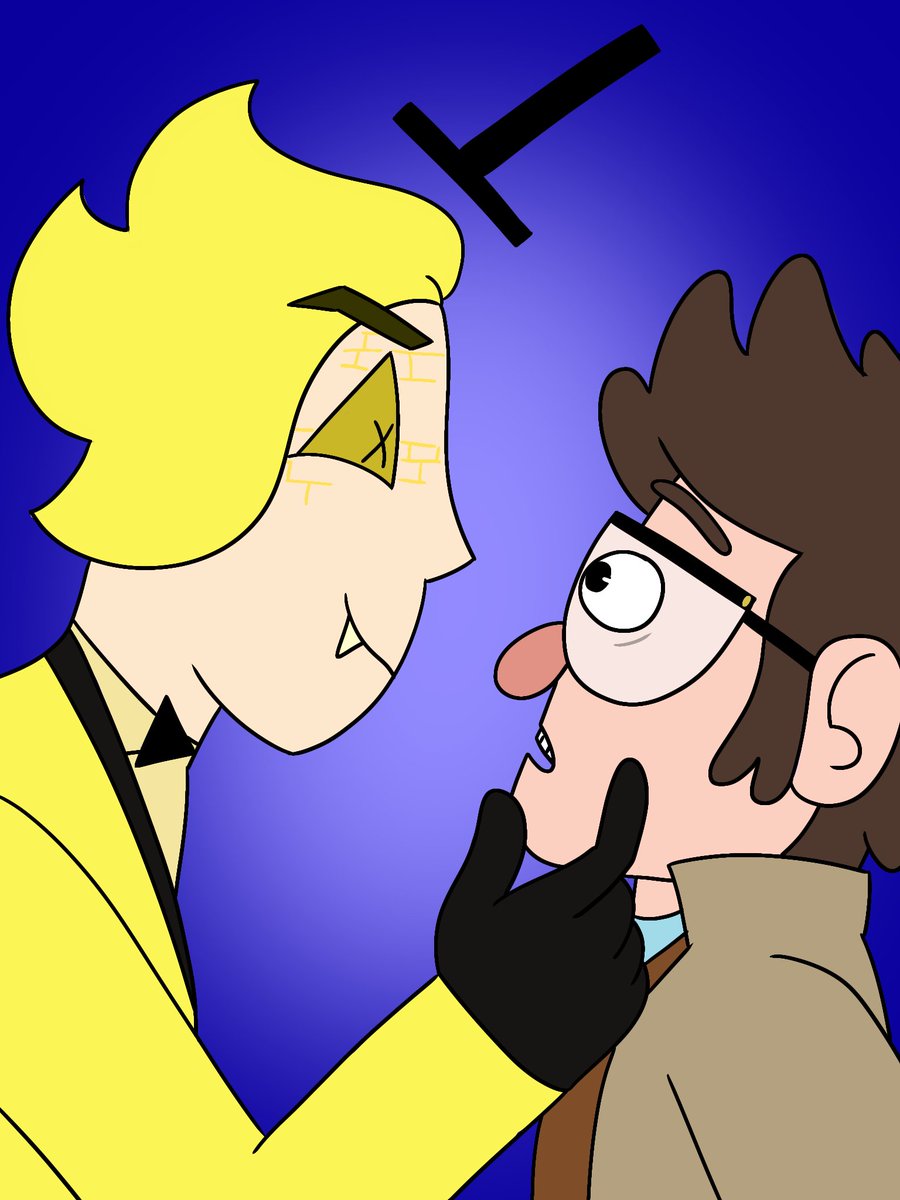 Alright, we all know that orange shit bag is homophobic, BUT HE CANT STOP ME FROM DRAWING TOXIC OLD MAN YAOI!!
Have some #billford for these trying times
#GravityFalls #BillCipher #StanfordPines #billfordfanart #humanbillcipher