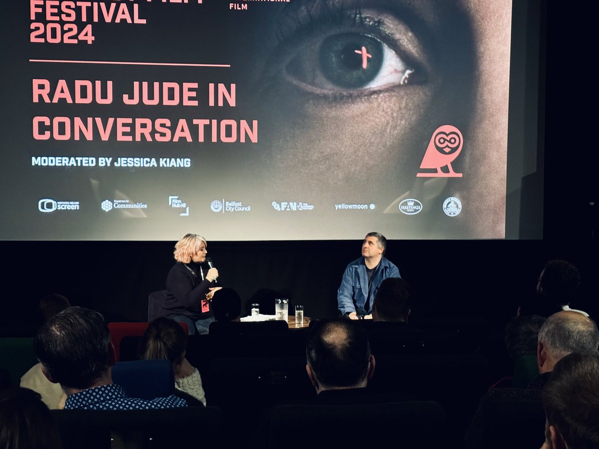 A few moments from along the road of edition 24 of <a href="/BelfastFilmFes1/">Belfast Film Festival</a> - day 8 just over <a href="/williamcrawley/">William Crawley</a> <a href="/tohill_ryan/">Ryan Tohill</a> <a href="/andy_tohill/">Andy Tohill</a> <a href="/rhiannjeffrey/">Rhiann Jeffrey</a> <a href="/smeeho7/">Hugh Odling-Smee</a> <a href="/jessicakiang/">Jessica Kiang</a>