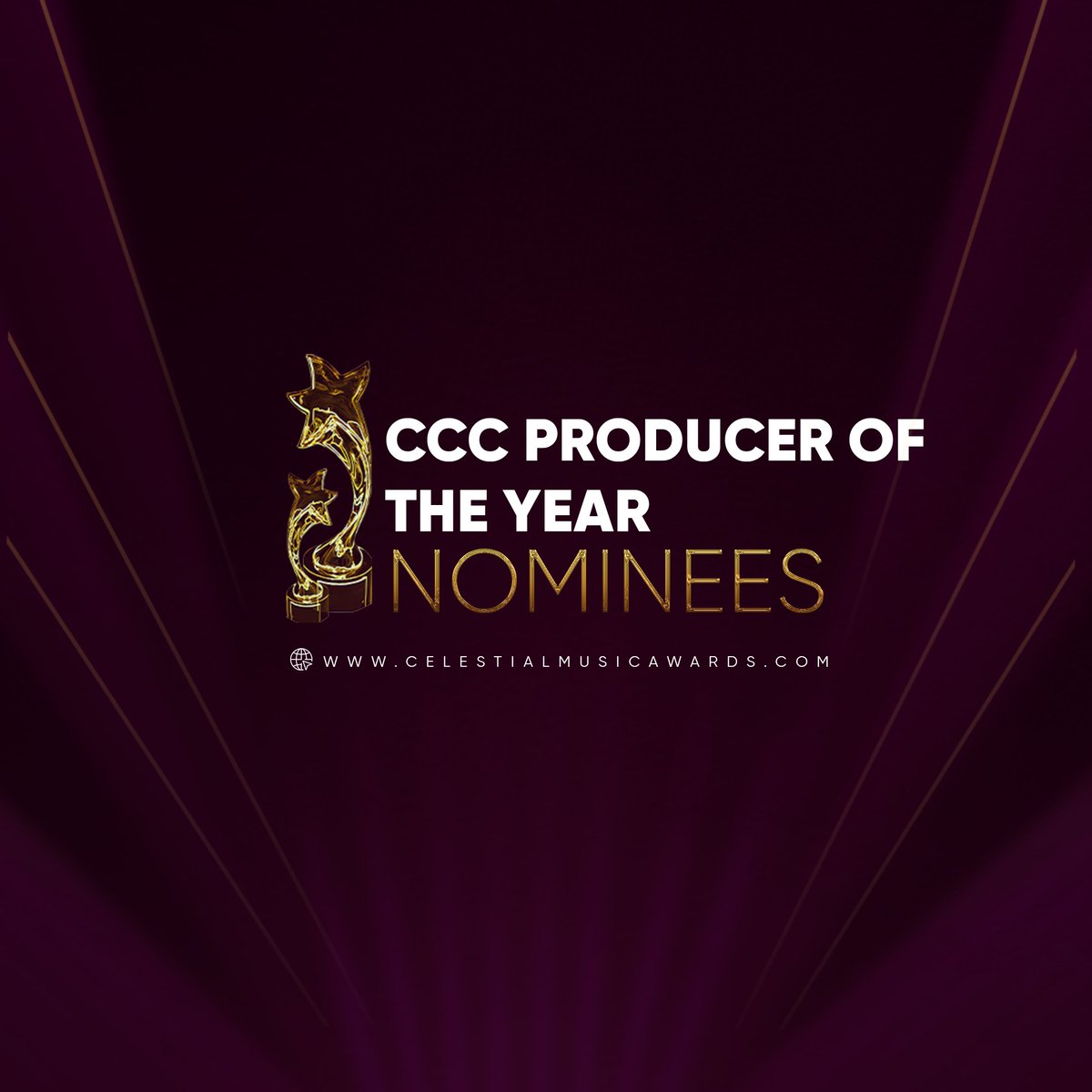 CelestialAwards's tweet photo. Meet the Nominees for CMA 2024 
- CCC PRODUCER OF THE YEAR 

.
.

💫 Date: December 7th, 2024
📍 Location: The Balmoral Hall, Ikeja, Lagos (Invitation Neccessary)

#PowerInWomen #CCCWomenInMusicMonth #Celestialmusiccommunity #Gospelawards #Cma24 #realcelestial  #realcelestian #explore #realcelestian #weintheccc  #celestialheritage  #7halleluyahcelestial #ccccentralchoir  #omocelemimo🌈🌈🌈