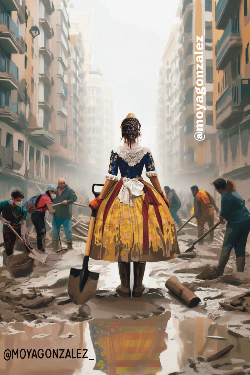 EL PUEBLO SALVA AL PUEBLO.
Valencia, estamos contigo❤️‍🩹