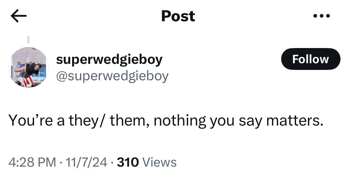 Bully tweet media