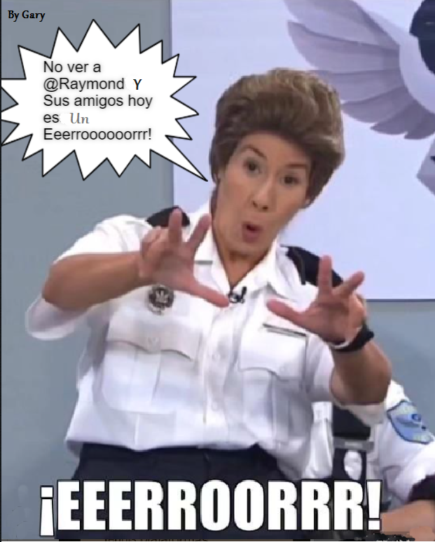 Bueno familia hoy es <a href="/Raymondyamigos/">Raymond y Sus Amigos</a>  ya q el pasado Martes eran eleccióes , esta noche no verlo es un "Eeeeeeeerrorrrrrr! <a href="/raymondarrieta/">Raymond Arrieta</a>  Telemundo PR Y    telemundopr.com/?card=programa…