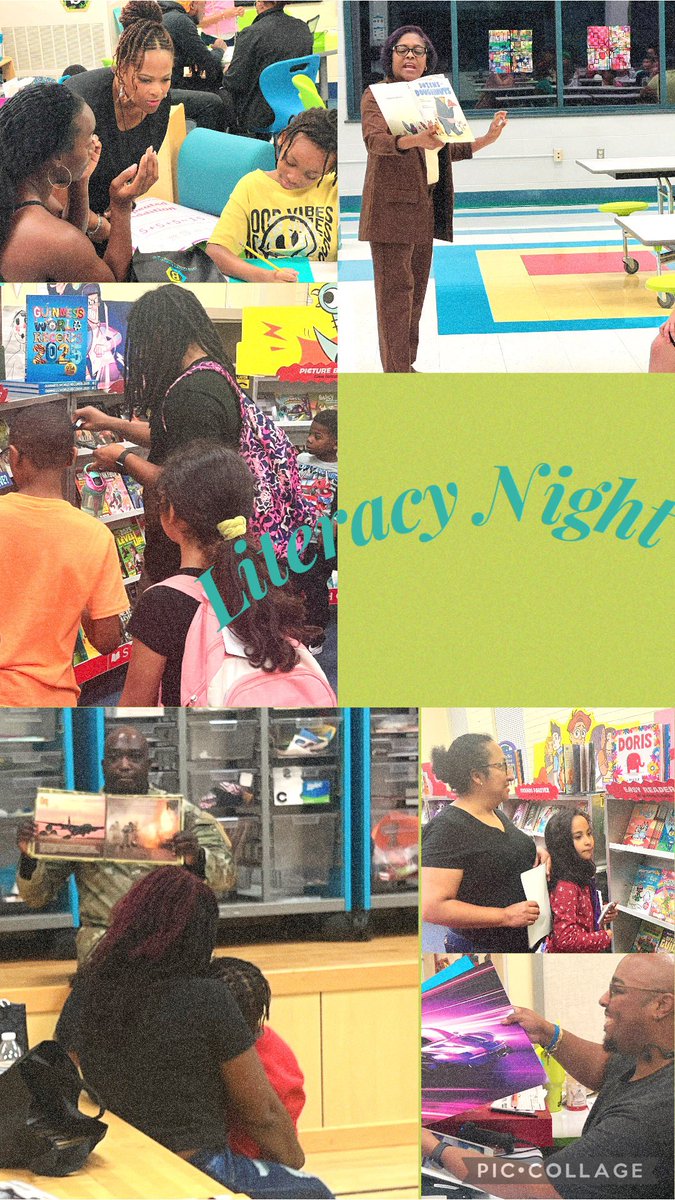 Loved engaging with our <a href="/BuggMagnet/">Bugg Magnet Elementary School</a> families this evening for Literacy Night. Storytime w/admin &amp; veterans + classroom activities + our 📕 fair was hit! Our kids have a 💚 for reading! We are #ChasingGreatness 🏃🏾‍♀️💨💨
