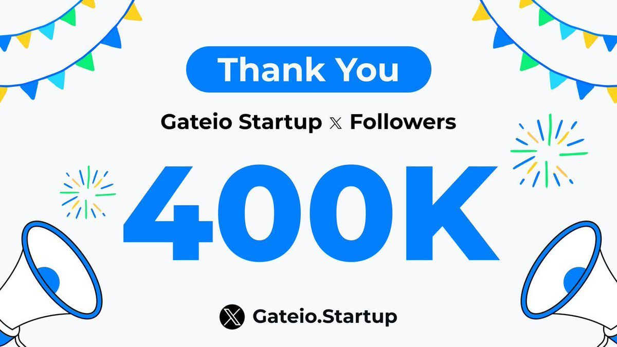 🚀 4️⃣ 0️⃣ 0️⃣ 0️⃣ 0️⃣ 0️⃣ MILESTONE! 

We're grateful to all Gate.io users ❤️

2000 Startup Stars #Giveaway (20 winners * 100)
🔸 Follow <a href="/Gateio_Startup/">Gate.io Startup is now Gate Launch</a>
🔸 RT &amp; tag 3 friends
🔸 Leave your UID and describe your relationship with #GateioStartup using only emojis

⌛️ 48H