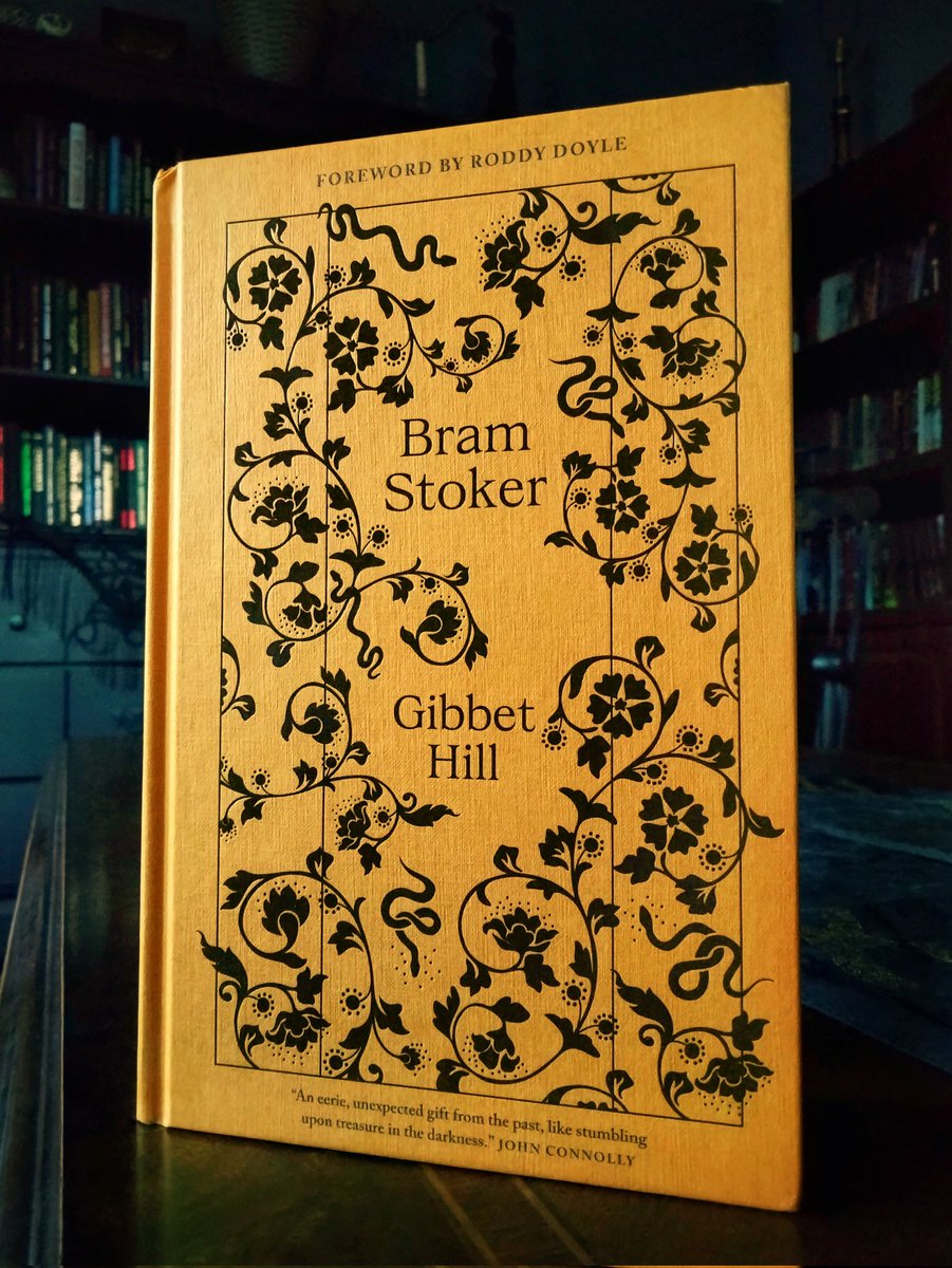 Weird_Friction's tweet image. "Gibbet Hill" by Bram Stoker, published by The Rotunda Foundation in 2024.
Published here in book form for the first time is a long-lost 1890 Gothic horror story by Bram Stoker, which has recently been uncovered by an amateur Stoker scholar.
1/3