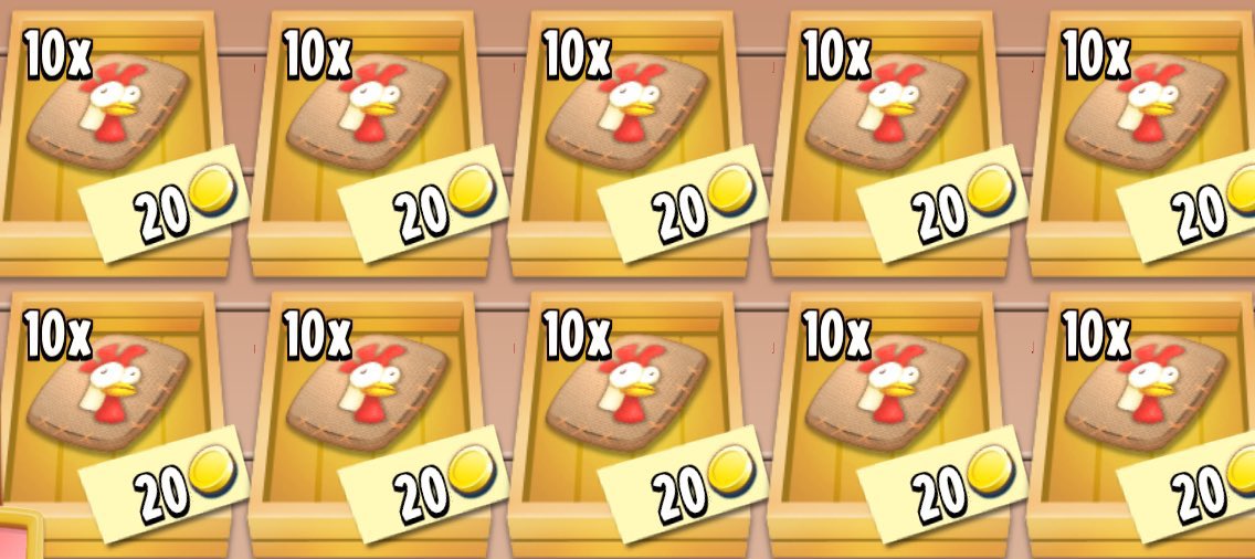 🐣Set 100 ชิ้น 4฿

🐣DM ได้เลยน้า

#haydaythailand  #haydayshop  #ขายฟาร์มhayday