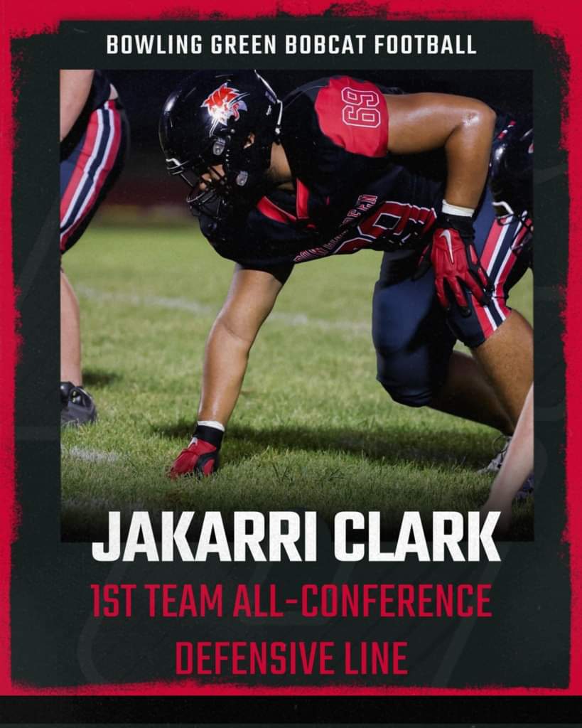 Wanted to thank all the coaches for the unanimous All-Conference DL, and congrats to my teammates who got All-Conference too, looking forward to Districts