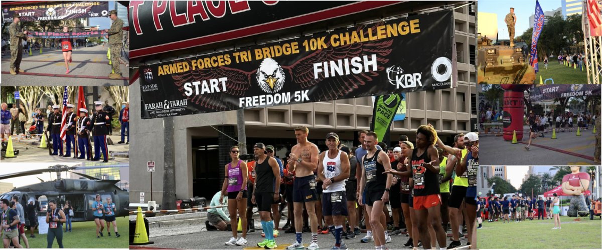 FLHistWarship's tweet photo. The Tribridge 10K Challenge and Veterans 5K &amp; the 1K9 Run happening this Saturday was featured on River City Live! Learn more about the story of this great tradition by watching the segment below. 

https://t.co/Uzz1Y04LPI https://t.co/hnGLIvbvQF
