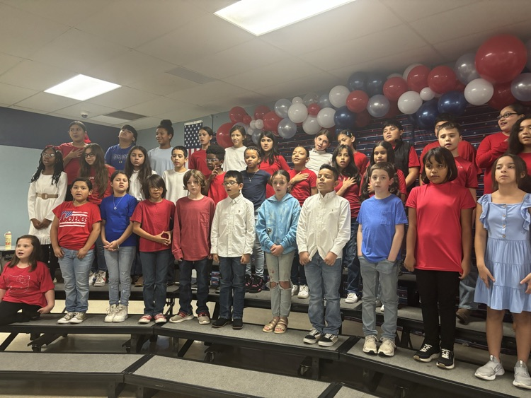 BaylessLISD's tweet photo. Bayless Elementary Patriotic Program. Great job 4th and 5th graders!! https://t.co/Yu9Hxdm9ub